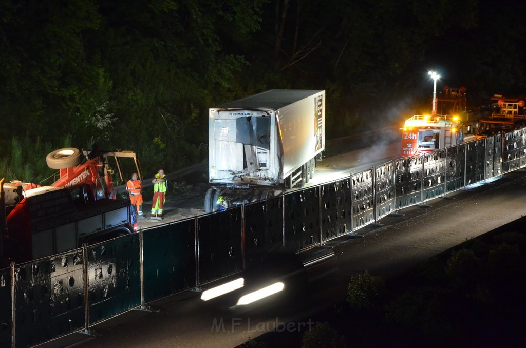 Wieder schwerer VU A 1 Rich Saarbruecken vorm AK Leverkusen P2865.JPG - Miklos Laubert